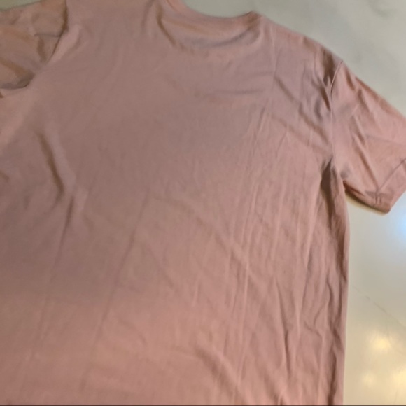 Men’s Pink George Short Sleeve Cotton T Shirt - Picture 5 of 6